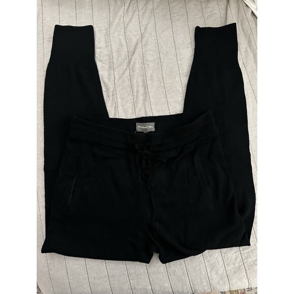 Michael Stars Black Jogger Pants Size Medium Loungewear - Picture 4 of 4